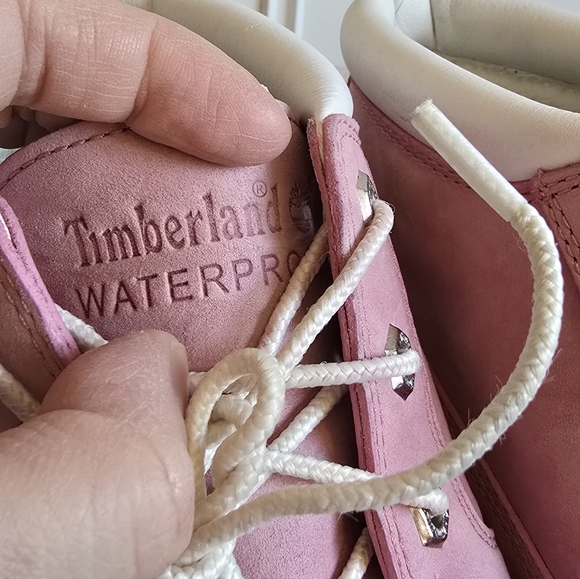 Timberland Nellie Waterproof Chukka Boots, size 10 in rose pink - Picture 5 of 6